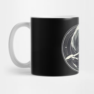 Cyborg Girl | Cyberpunk Android Girl Mug